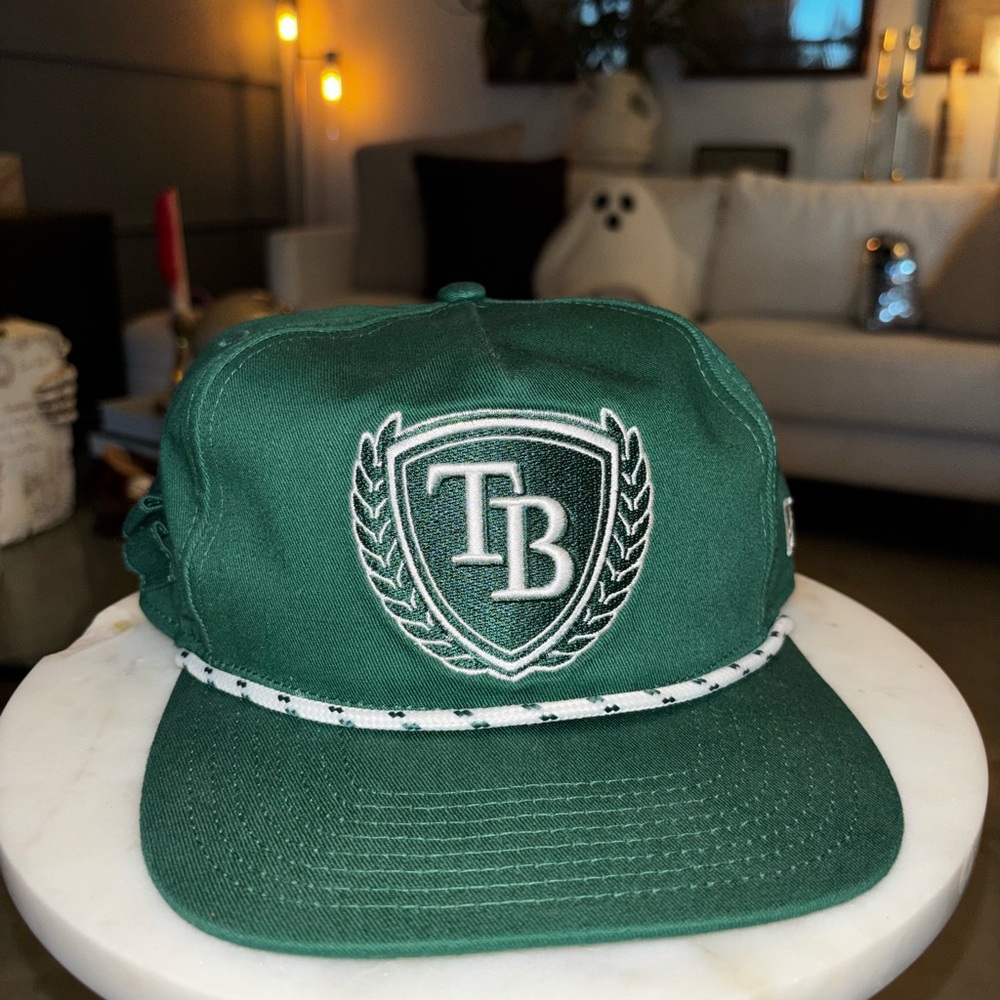 Green Tampa Bay Rays SnapBack Golf Hat